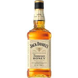 Jack Daniel's Tennessee Honey 70cl - Il celebre Tennessee Whiskey incontra il liquore al miele. 35% vol.