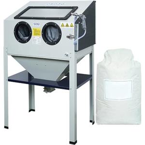 SOGI S-85 SABBIATRICE PROFESSIONALE + 50 KG MICROSFERE IN VETRO