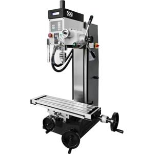 SOGI S3-70D Fresatrice verticale con motore brushless 230 V - 1000 W - maschiatura - testa inclinabile