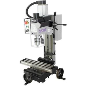 SOGI S2-30D Fresatrice da banco con motore Brushless 230 V 500 W - uso professionale e hobbistico