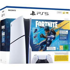 SONY CONSOLE SONY PS5 STANDARD EDITION SLIM 1TB BUNDLE FORTNITE FLOWERING CHAOS