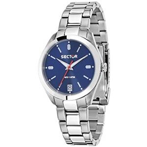 Sector No Limits Orologio Analogico Quarzo da Donna con Cinturino in Acciaio Inox R3253486504