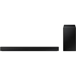 Samsung Soundbar HW-B450/ZF con Subwoofer, 2.1 Canali 300W 2022, Bassi Profondi, Effetto Surround, Suone Ottimizzato, Unico Telecomando