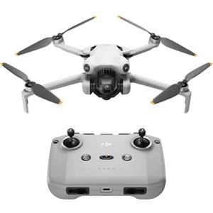 DJI Mini 4 Pro (con DJI RC-N2), mini drone pieghevole per adulti con fotocamera HDR in 4K, meno di 249 g, autonomia di volo di 34 min., distanza di trasmissione video max. di 20 km, C0