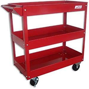 SOGI X2-09 Carrello portautensili porta attrezzi 3 piani in metallo per officina