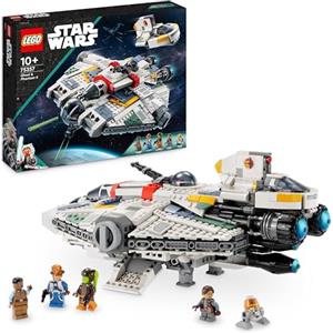 LEGO 75357 Star Wars Ghost e Phantom II, Set con 2 Veicoli di Ahsoka, Astronavi Giocattolo da Costruire in Mattoncini con 5 Personaggi, Inclusi Jacen Syndulla e una Figura di Droide Chopper