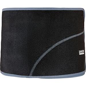 SANICO Fascia Lombare Supporto Schiena - Tutore Ortopedico Sacrolombare di Compressione e Sostegno - In Neoprene, per lombalgia Circolazione Sanguigna, e Protezione - Traspirante, 110x0,3x24cm