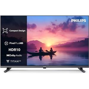 Philips 40PFS6000 HD LED Smart TV - Display 40'' con Pixel Plus, piattaforma Titan OS e Dolby Digital Sound - Funziona con Alexa e Google Voice Assistant
