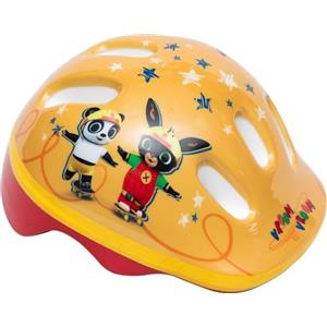 Tataway Casco ciclo bambino coniglietto Bing bici bicicletta (taglia XS) 44-48 cm protezione giallo