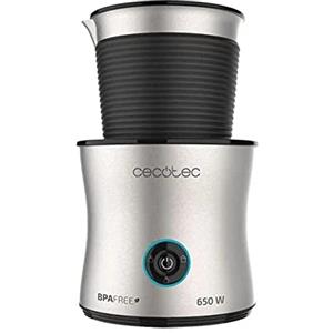 Cecotec Schiumatore di Latte Power Moca Spume 5000. 650 W, Capacità di 400 ml, 4 Modalità di funzionamento, Prepara Cioccolata calda, Caraffa in Acciaio Inossidabile, Base 360º Antiscivolo