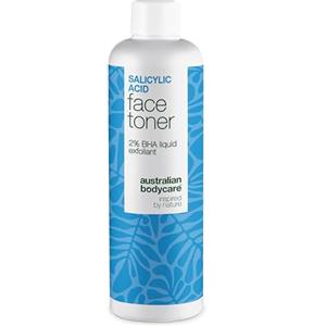 Australian Bodycare Tonico viso all'acido salicilico - contro acne, punti neri, pori dilatati e pelle grassa, con 2% acido salicilico, acido glicolico, zinco & pantenolo