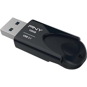 PNY Attaché 4 Chiavetta USB 3.1 - 128GB, Velocità di Lettura fino a 80 MB/s, Nero