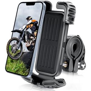 AiQInu Porta Cellulare Moto, Supporto Telefono Moto Mtb, Porta Cellulare Bici 360˚ Rotazione, Porta Telefono Moto per iphone, Samsung