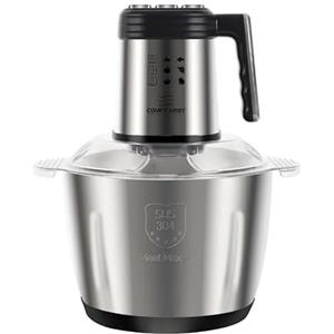 Comfy Nest,CNBLD5, Hachoir multifunzione 5L 1000W, ideale per tritare, mescolare e preparare ricette rapidamente, capacità 5L, colore Argento