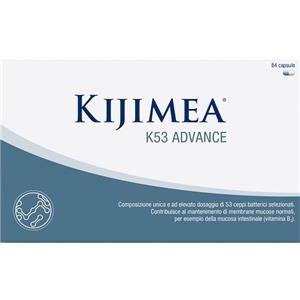 Kijimea K53 Advance - Integratore Alimentare con 53 Ceppi Batterici e 21 Miliardi di Microorganismi Vivi in 84 Capsule