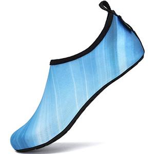 SAGUARO Scarpe da Immersione da Scoglio Scarpette da Bagno Mare Spiaggia Antiscivolo Scarpe Acqua per Nuoto Piscina Spiaggia Canottaggio Vela Aqua Fiume Mare,029 Blue 40/41 EU