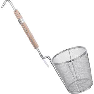 Hemoton Per La Pasta Cesto Noodle Cucchiaio Filtro Carrello Da Cucina Maglia Spider Cestello Fritto Colino In Acciaio Inox Noodle Sbiancamento Cesto di Spaghetti Profondo Scollo Filtro