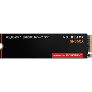 WD_BLACK SN850X NVMe SSD 2TB (Fino a 7.300MB/s in lettura, fino a 6.600MB/s in scrittura, M.2 2280, PCIe Gen 4, SSD ad altre Prestazioni per Gaming) POWERED BY SANDISK