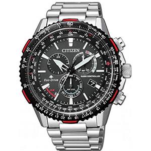 Citizen Orologio Cronografo Eco-Drive Uomini con Cinturino in Acciaio Inox CB5001-57E