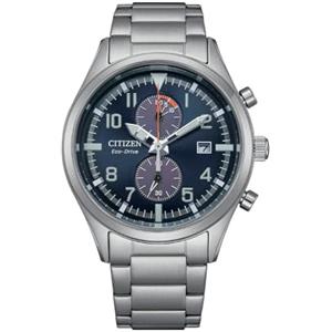 Citizen Orologio Cronógrafo Uomo con Cinturino in Acciaio Inossidabile CA7028-81L