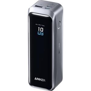 Anker Prime Power Bank, 20.100mAh Caricatore Portatile a 3 Porte con Uscita Massima di 220W, Ricarica Bidirezionale, Approvato TSA, Controllo App, per MacBook, iPhone 16/15 e altro (Base non inclusa)