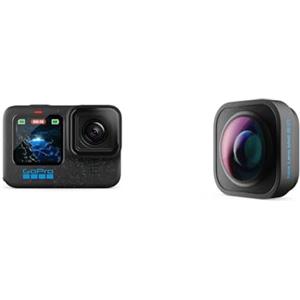 GoPro HERO12 Black - Action camera impermeabile con video Ultra HD 5.3K60, foto da 27 MP, HDR, sensore di immagine da 1/1,9 Max Mod 2.0 (HERO12 Black) - Accessorio ufficiale