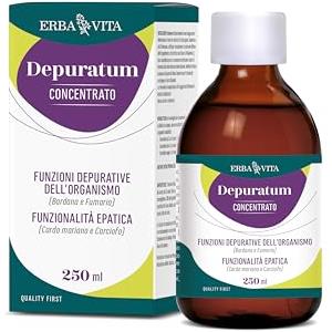 ERBA VITA Depuratum Concentrato integratore alimentare per una depurazione totale - 250 ml