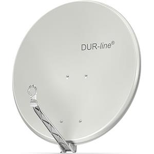 DUR-line Select - Parabola satellitare in alluminio, 75 cm/80 cm
