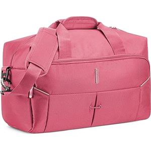 RONCATO Borsone Cabina IRONIK 2.0 - Borsa da Viaggio 20L con Tracolla, Leggera e Resistente - Rosa