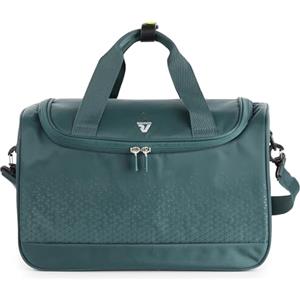 RONCATO Crosslite borsa cabina bagaglio a mano con tracolla 40x25x20 cm - Verde Bottiglia