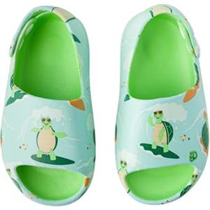 Dedoles Ciabatte & Pantofole Donna Uomo & Bambini Sandali per Spiaggia e Piscina con tanti Design Patatine Fiori Volpe Lama Nuvole Ketchup Regalo, Colore: Panda rosso, Misurare: 32 EU