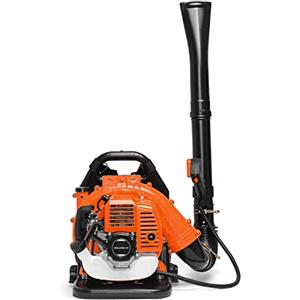 BOUDECH Soffiatore a Zaino 43cc 1.25Kw Semi-Professionale ed Ultra-Leggero con tracolle imbottite Max-Comfort e velocità di soffiaggio foglie fino a 150Km/h