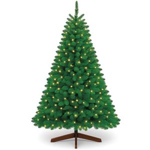 FRANKYSTAR Cupid - Albero di Natale con luci LED ø114 x210H, 1200 rami