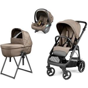 Peg Perego Trio Veloce Pine Bark Con Culla Belvedere Lounge di Peg Perego