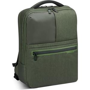 RONCATO TRIAL S Zaino da lavoro porta PC 14-42x31x13 cm - Verde Militare
