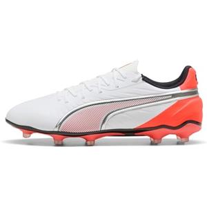 Puma King Match Fg/AG, Scarpe da Calcio Unisex - Adulto, Puma Black Puma White Cool Dark Gray, 43 EU