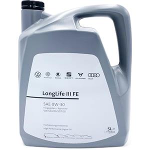 LUBRIALPHA - Olio Motore Sintetico VW LongLife III FE | Specifico per Motori VW | Bassa Viscosità 0W-30 | Efficienza Consumi | Confezione da 5 Litri