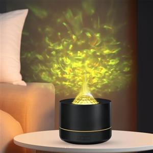 Snorthy Mini Umidificatore Della Stanza, Umidificatore A Proiezione Per Ufficio Camera Da Letto, Diffusore USB Silenzioso 7 Diffusore Di Oli Essenziali Colorati Con Protezione Auto-Off