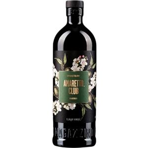 Vecchio Magazzino Doganale Amaretto Club, Liquore Calabrese, 700 ml, Cordiale Italiano con Note di Mandorla, Arancia amara e rosmarino, Finale Persistente, Ideale a Fine Pasto, Idea Regalo, 27%
