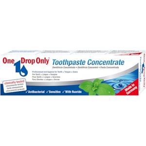 One Drop Only Dentifricio Antibatterico Concentrato Igiene Orale, Gusto Menta, Protezione Antibatterica per Denti, Lingua e Gengive, Alito Fresco a Lungo - Dosatore anti-spreco, senza SLS, 50ml