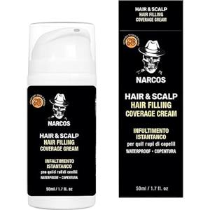 NARCO$ Narcos Hair & Scalp BLACK Hair Filling Coverage Cream - Infoltimento Istantaneo 50 ml