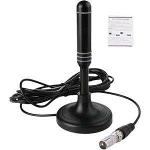 Generico Antenna TV Per Interni - Antenna TV Per Interni Ad Alta Definizione, Aerial Televisiva, Amplificatore Di Segnale | Aerial Con Display Anti-interferenza A Lungo Raggio Per Schermo Di Visualizzazione