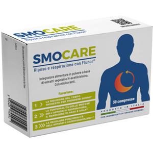 Herbit Smocare - Integratore per Riposo e Respirazione con Flunor, 10 Stickpack da 3 g per Fumatori