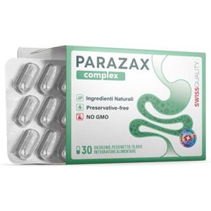 PARAZAX Complex - Integratore Naturale per il Sistema Immunitario con Bibhitaki, Achillea e Cardo Mariano - 30 Capsule