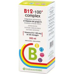 Farmaderbe B12 100 Complex Integratore Alimentare 300 ml