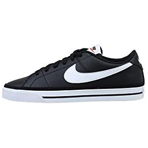 Nike Court Legacy, Scarpe da tennis Uomo, Nero (Black/White-Gum Light Brown), 42.5 EU