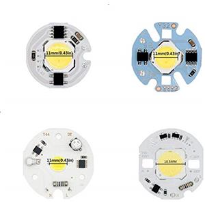 COCOCO LED COB Chip SMD Diodo a emissione luminosa 3W 5W 7W 9W 15W RGB LED AC220V Nessun bisogno di driver LED Smart IC Lampadina per lampada Spot led-verde_5W 220V 27mm