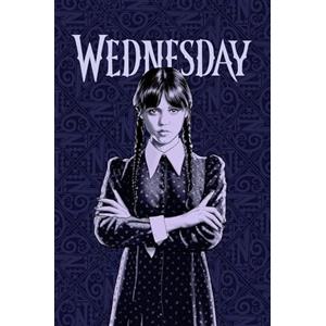 Jerry Fabrics Mercoledì Coperta in pile con licenza ufficiale | Plaid 100 x 150 cm | Perfetto per camerette dei ragazzi, campeggio e pigiama party | 100% poliestere