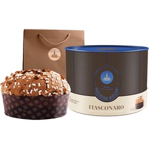 Fiasconaro Panettone Fiasconaro Nocciole, con uvetta, glassa e nocciole, Scatola Elegante 1 kg