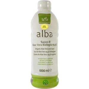 Benessence - Succo e polpa di Aloe Vera biologica da bere al 99,9% - 1000 ml